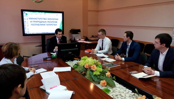 Два министра экологии Татарстана обсудили сегодня планы на 2017 год