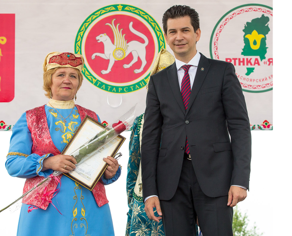 Фарид Абдулганиев принял участие в праздновании Сабантуя в Красноярске